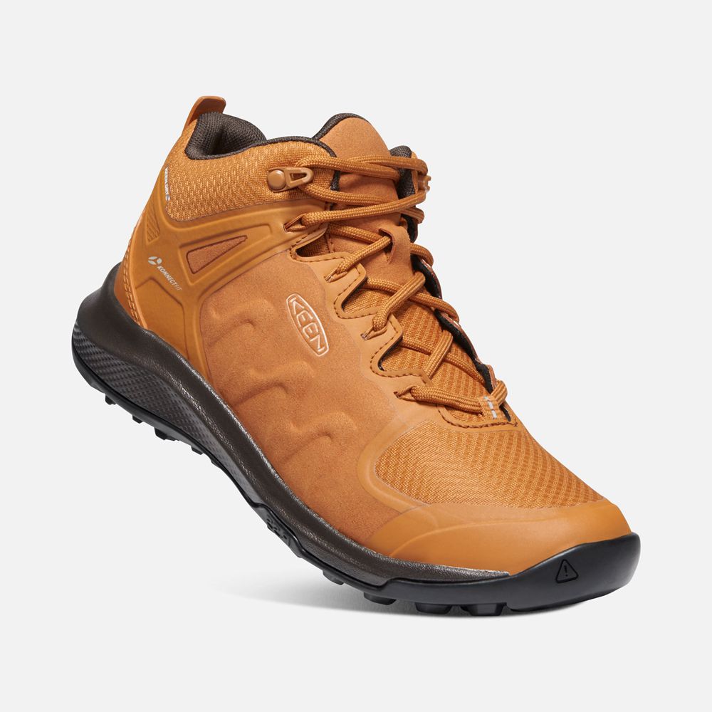 Keen Outdoor Bot Kadın Kahverengi - Explore Waterproof - Türkiye VUBM58321